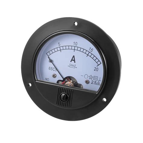 Uxcell Analog Current Panel Meter Dc 0 20a 65c5 Ammeter | Desertcart INDIA