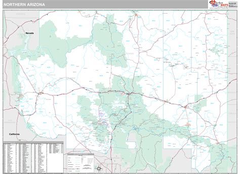 Printable Northern Arizona Map Arizona State Map | USA | Maps Of
