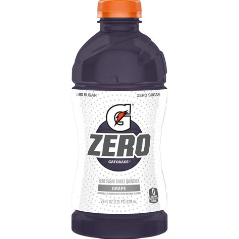 Gatorade Zero Thirst Quencher, Zero Sugar, Grape-Hero