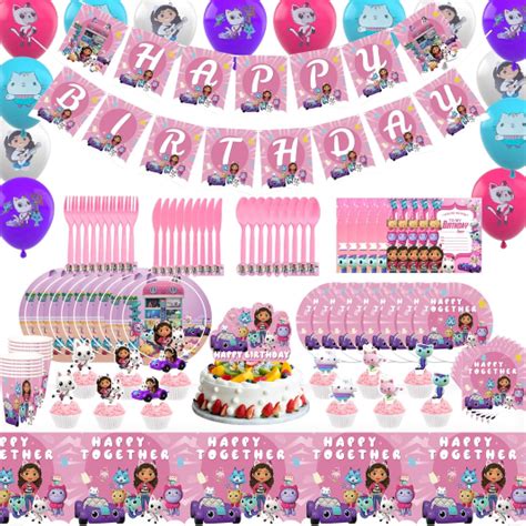 Weufwsfs Cartoon Birthday Party Supplies - 155 PCS India | Ubuy