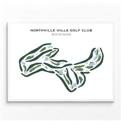 Northville Hills Golf Club, MI | Golf Wall Décor, Golf Wall Art ...