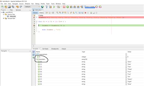 How to Debug PHP Using NetBeans 的图像结果