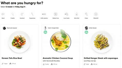 Image result for Cook Unity Menu Prices