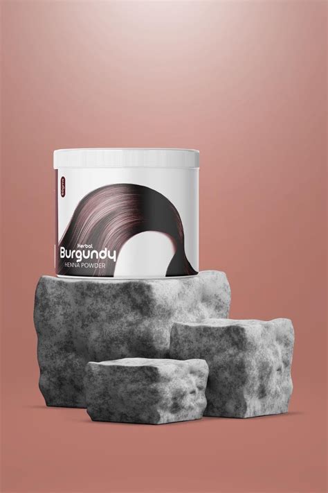 Herbal Hair Dye – Natural Burgundy Henna for Healthy Hair | Aushadi ...