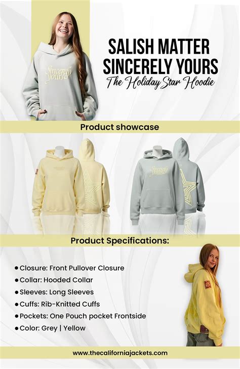 Salish Matter Sincerely Yours The Holiday Star Hoodie