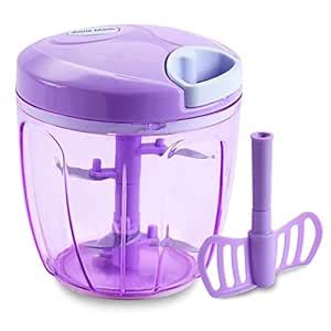 Buy Smile mom SM-A103 Vegetable Chopper, Violet. Online at Low Prices ...