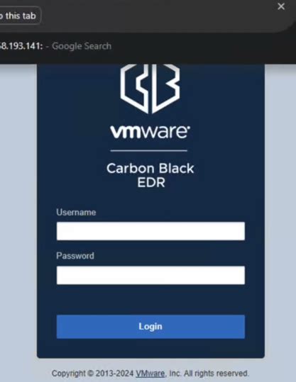 VMware EDR Console 的图像结果