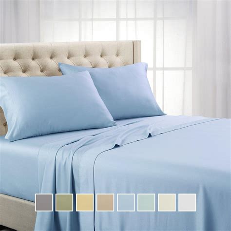 Split Top (Split Head) King Sheets 1000 Thread Count 100% Cotton Solid