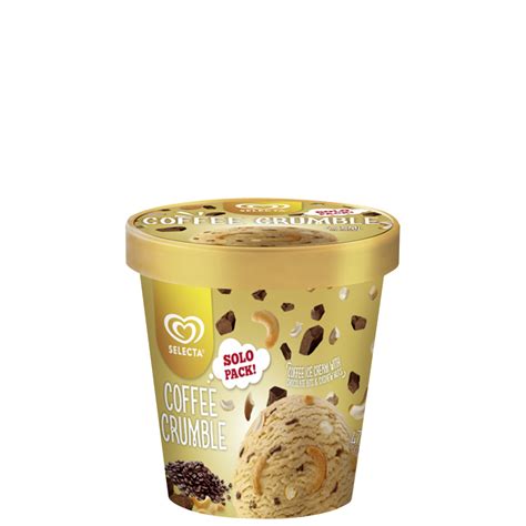 Selecta Supreme Coffee Crumble Ice Cream