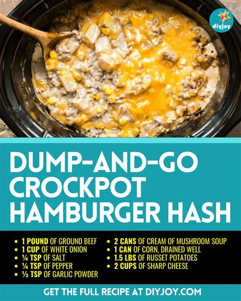recipe ideas hamburger meat