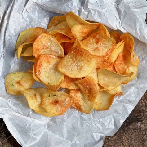 Learn how to make potato chips from scratch at home. It's easier than ...
