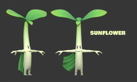 3D character design for microgreens product packaging | Freelancer