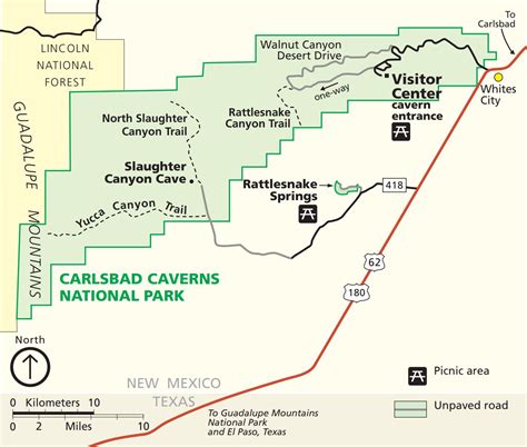 Maps - Carlsbad Caverns National Park (U.S. National Park Service)