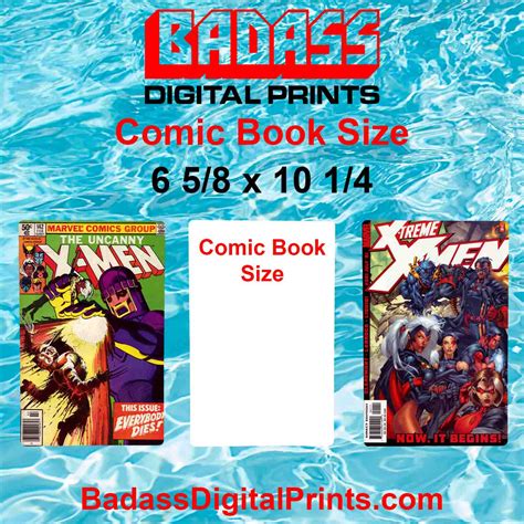 Comic Book Size Sublimation Blank