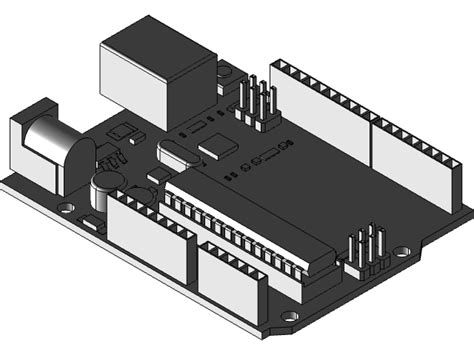 How Arduino Project Model in AutoCAD 的图像结果