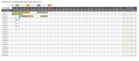 Image result for Employee Absence Schedule Excel Tutorial