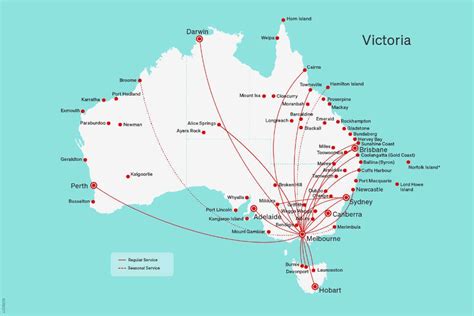 Australian domestic flight network | Qantas