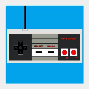 Nintendo Controller Square Art | Ehraz Anis Photographic Paper ...