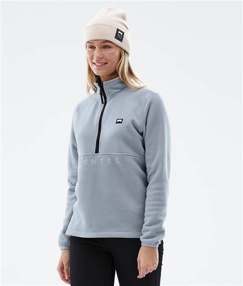Montec Echo W Fleece Sweater Women Soft Blue | Montecwear AU