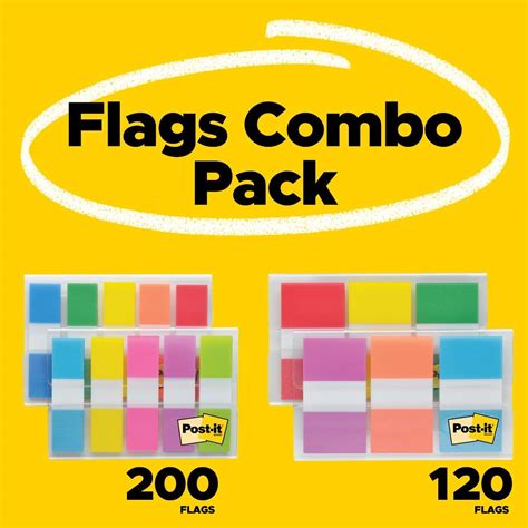 Post-it Flags Combo Pack, 4 On-The-Go India | Ubuy
