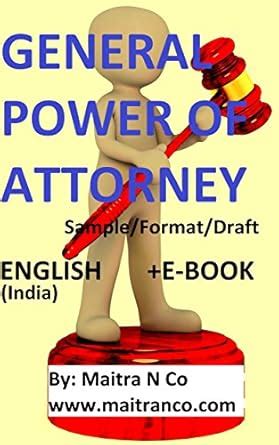 Draft of General Power Of Attorney: Sample/Format/Draft eBook : Co ...