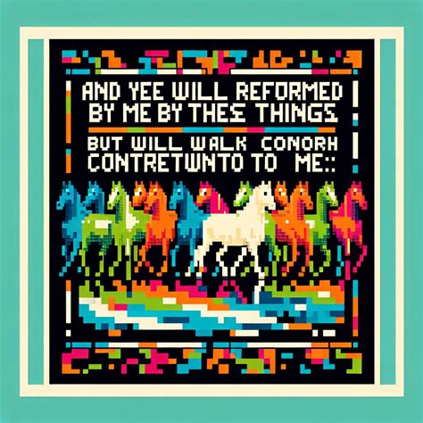 Leviticus 26:23 Artwork | Bible Art