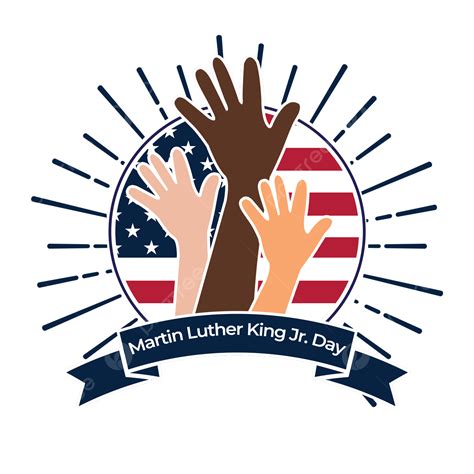 Martin Luther King Jr Clipart PNG Images, Hand Symbolizes Equality ...