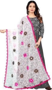 Vitrag Fashion Net Embroidered Women Dupatta - Buy Vitrag Fashion Net ...
