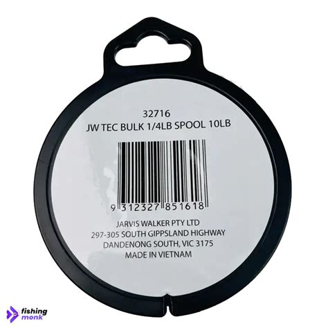 Jarvis Walker Tec:Tackle Mono Bulk Line | 10 - 100LB | 100 - 1100M ...