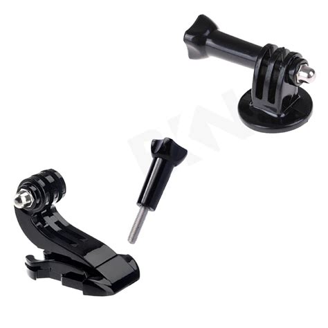 BKN J-Hook Vertical & Mount Action Camera Clip Adapter for Helmet ...