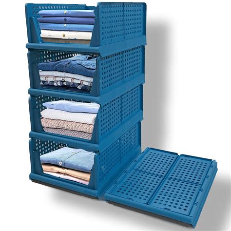 DecoLogy Clothes Organizer for Wardrobe Cupboard Organizer for Clothes ...