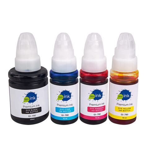 Think Ink Refill Ink Bottles for Canon PIXMA G3000, G2000, G2010, G4010 ...
