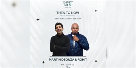 Then To Now - The White Party Edition at Gawky Goose in Bangalore - HighApe