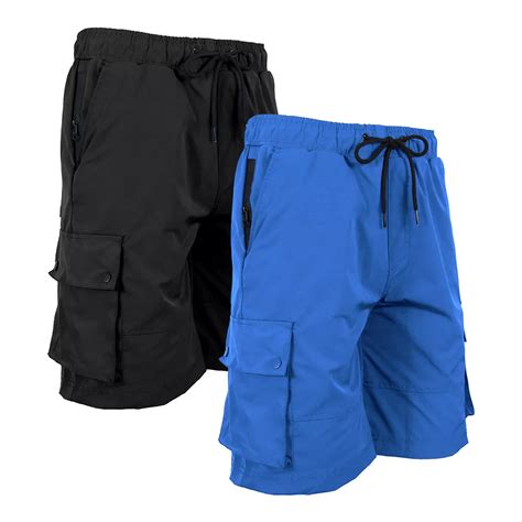 Men's Jumpstart 9.5" Moisture Wicking Performance Quick Dry Cargo ...