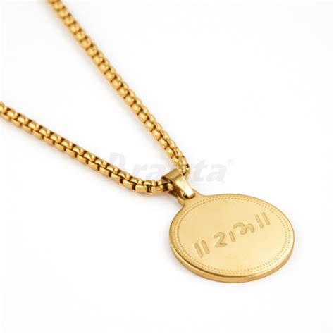 Buy Ram Pendant Gold Stainless Steel Necklace Chain For Men (24 Inch ...