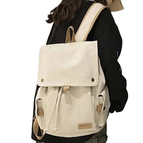 Jual POLOFELIX Tas Wanita Ransel Wanita Kanvas Nilon Fashion Tas ...