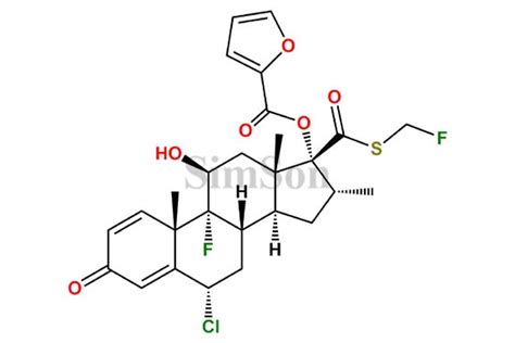 Fluticasone Furoate Impurity H | CAS No- NA | Simson Pharma Limited