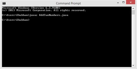 Image result for Compile Syntax in Java in Command Prompt