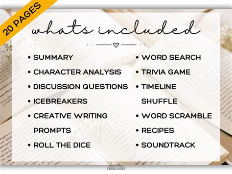 James Book Club Guide Book Club Games Book Discussion Questions ...