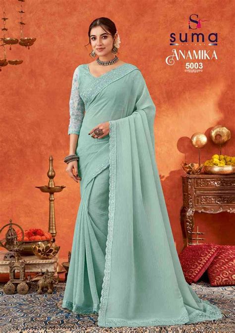 ANAMIKA BY SUMA 5001 TO 5009 SERIES INDIAN TRADITIONAL WEAR COLLECTION ...