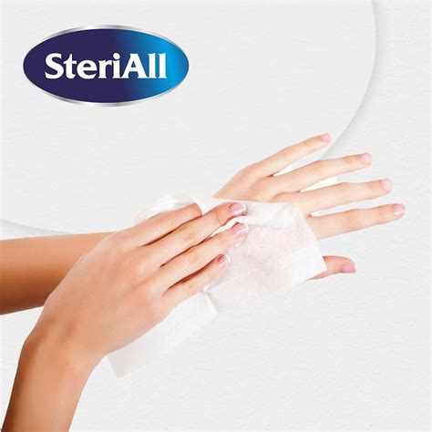 West-Coast SteriAll Sanitizing Disinfectant Wipes for Hands, Body and ...