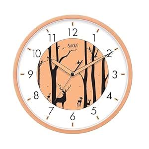 Buy Ajanta 1417 Wall Clock | Glow in the Dark Night Glow Feature ...