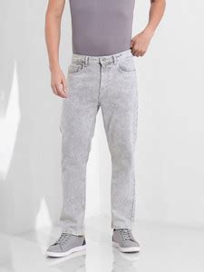 The Indian Garage Co. Slim Men Grey Jeans - Buy The Indian Garage Co ...