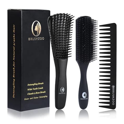 BRUSHZOO Detangling Brush for Curly Hair, Hair India | Ubuy
