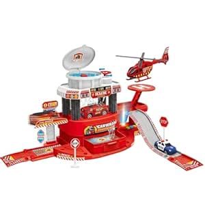Khilona Ghar Multifunctional Urban Car Wash & Parking Garage Playset ...