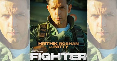 Hrithik Roshan's first character poster from Fighter is out now ...