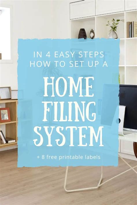 Image result for Basic Home Filing System