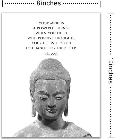 Handmade Buddhism Quotes Wall Decor Buddha Inspirational Spa India | Ubuy