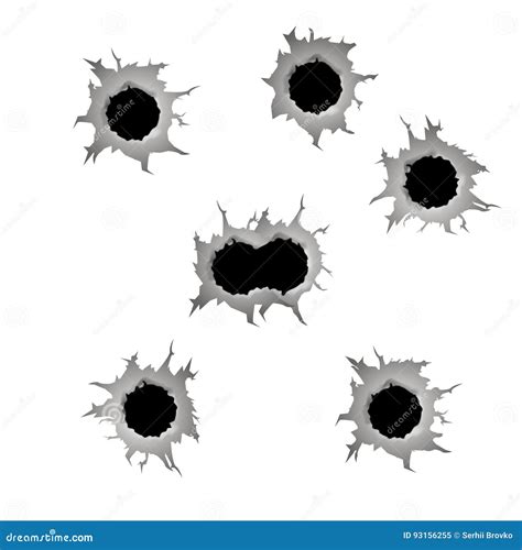 Gunshot Clip Art Paper