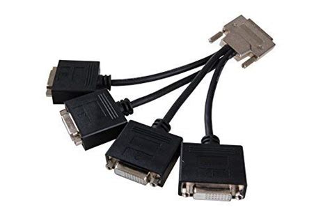 VHDCI Breakout Cable&Adapter-VHDCI(SCSI 68Pin) M to 4-Port DVI-D(24+1 ...